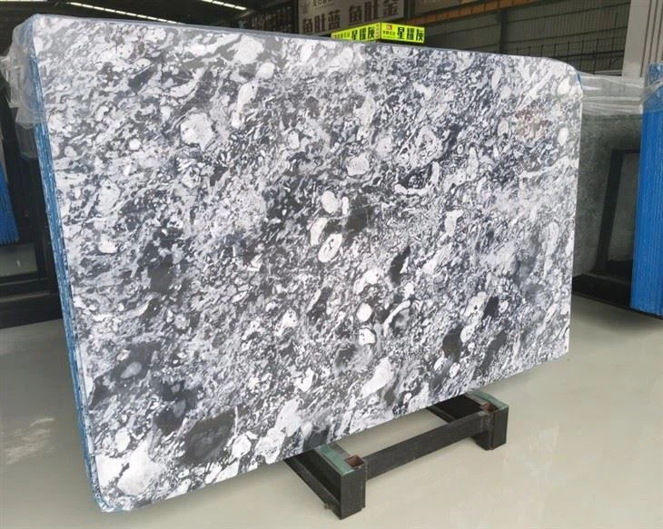 Italian Fendi Blue Marble Slabs
